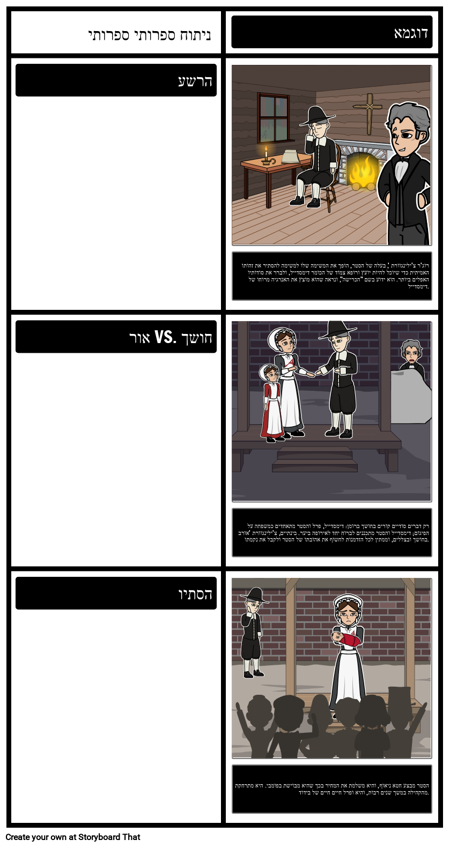 ניתוח ארכיטיפי ספרותי באותיות ארגמן