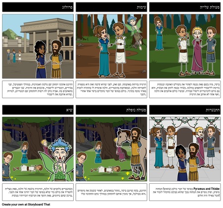 חלום ליל קיץ - חמש דיאגרמות