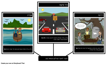 מעבר לאוצר המילים בים בהיר