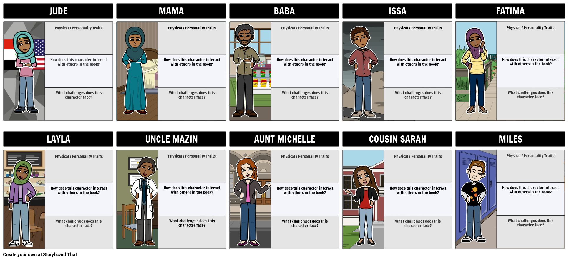 מילים אחרות לדמויות ביתיות