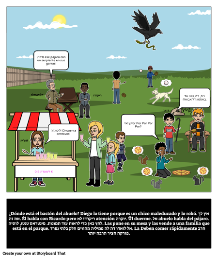 כינוים אובייקטים ישירים - Creative Scene