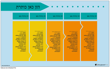 מידע על מפת הדרכים למוצר 1