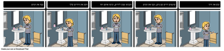 סיפור חברתי - רחצה ידיים