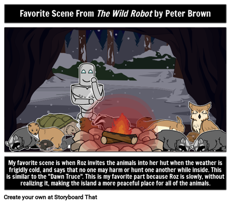 החלק האהוב על רובוט הפרא