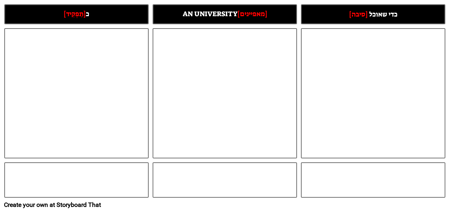 משתמש זריז תבנית הסיפור