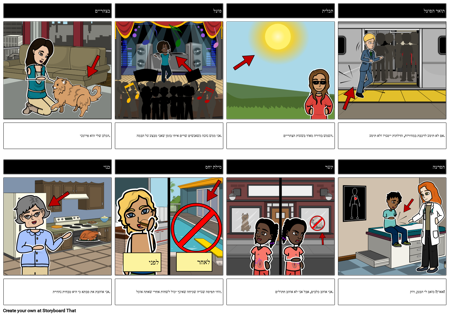 חלקים של דוגמאות דיבור