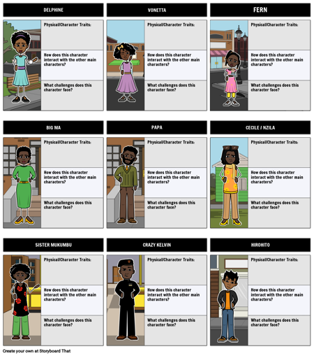 דמויות קיץ מטורפות אחת