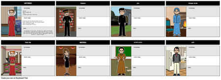 מפת הסיפורים של המשרתת