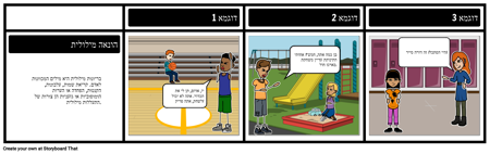 דוגמה של הצקה מילולית