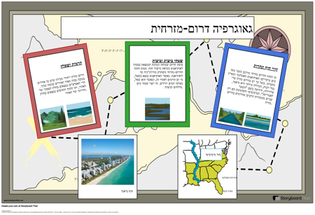 גאוגרפיה דרום-מזרחית