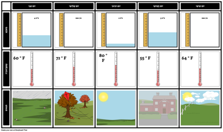 יומן מזג אוויר מתקדם