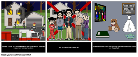 האירוע הנוכחי דוגמה Storyboard