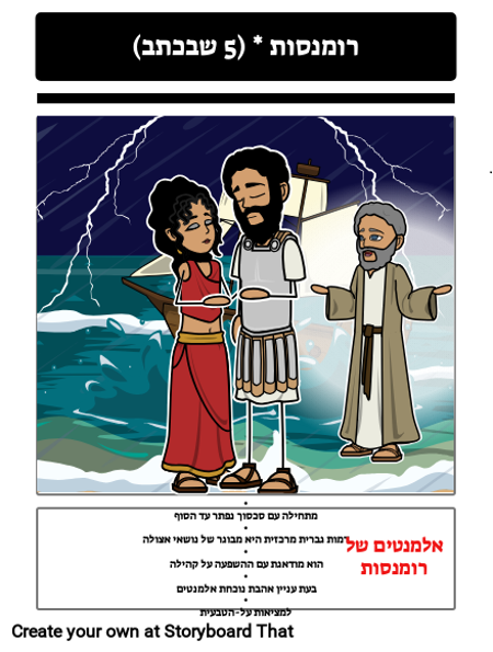 רומנסות של שייקספיר