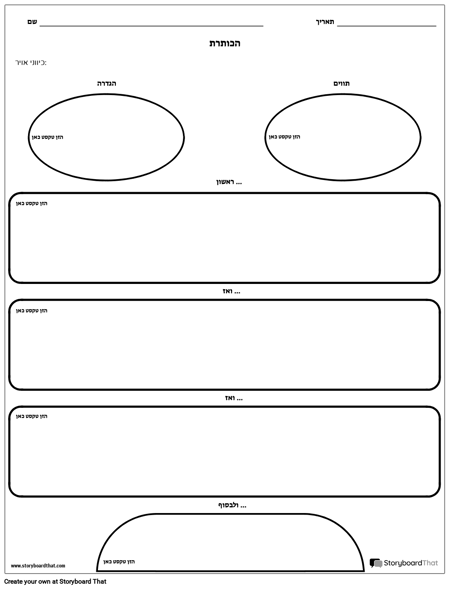 כתיבה יצירתית מתאר