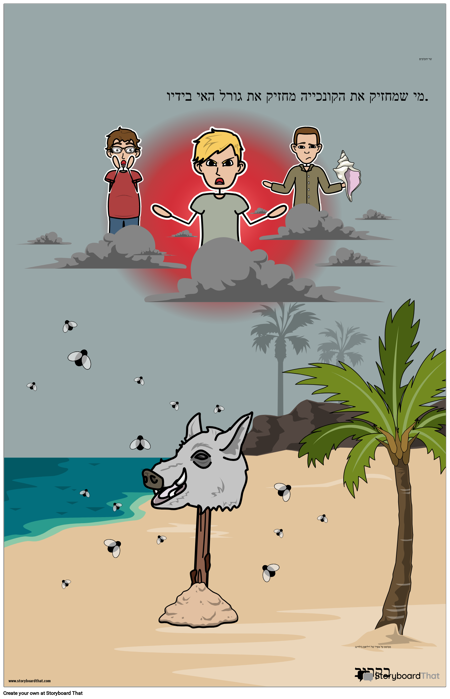 פוסטר לורד הזבובים