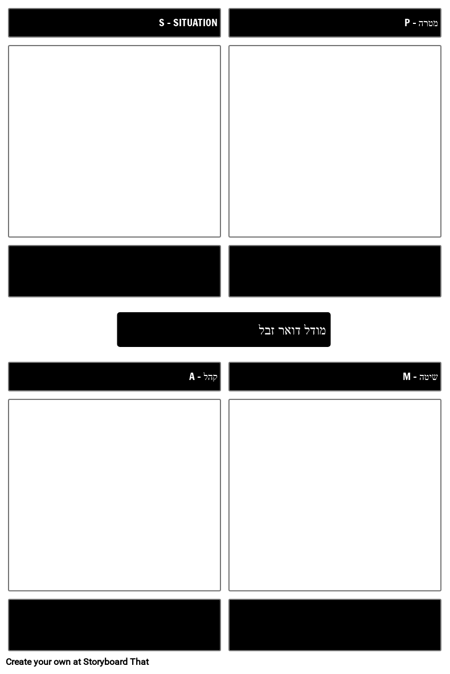 תבנית דגם דואר זבל