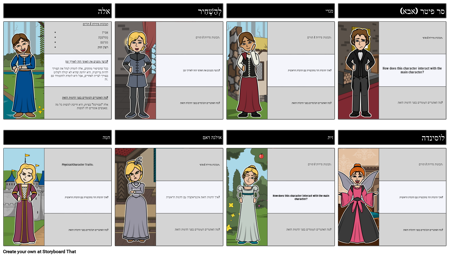 אלה דמויות מכושפות