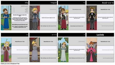 אלה דמויות מכושפות