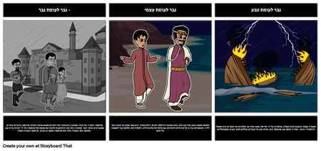 סכסוך ספרותי בסערה