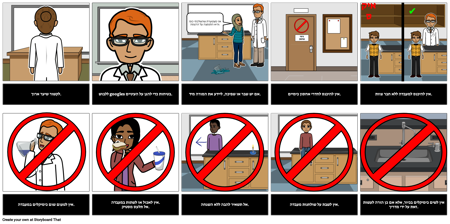 כללי בטיחות במעבדה