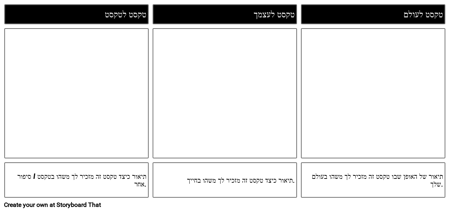 תבנית חיבורי טקסט