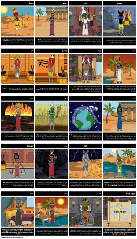 אלים ואלות מצריות