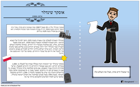 פוסטר שינדלר ביו