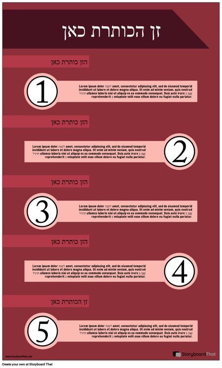 מידע על מפת מסע 3