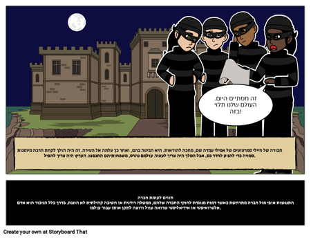 אופי לעומת החברה