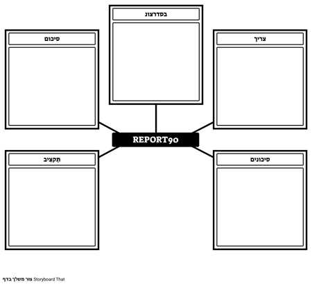תבנית דוח סטטוס