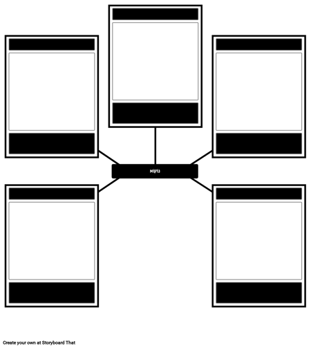 עכביש מפת תבנית