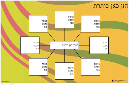 כרזת מפת עכביש
