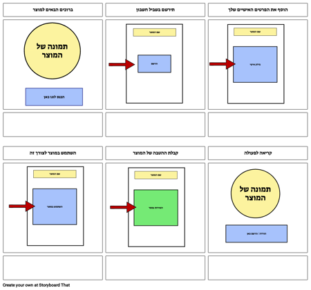 הדגמה - תבנית