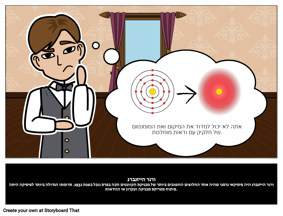 Par Story Example ורנר הייזנברג Storyboard par he-examples