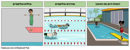 אירועי שחייה