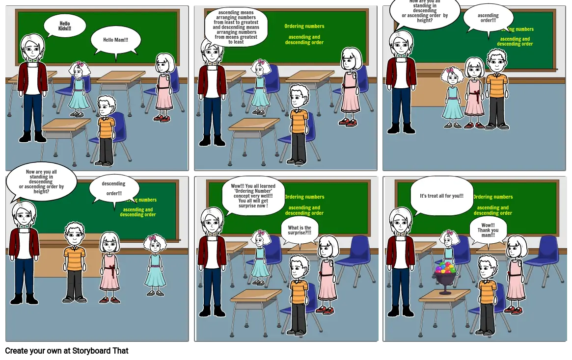Math comic strip