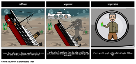 आरएमएस टाइटैनिक के अनसाइक्केबल मलबे - पुरातन भाषा