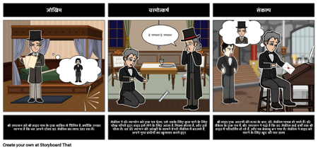 सरलीकृत प्लॉट आरेख - डॉ। जैकील और श्री हाइड