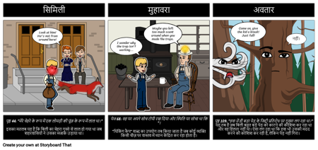 जहां रेड फर्न आलंकारिक भाषा विकसित करता है