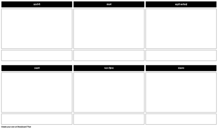 प्लॉट आरेख योजनाकार स्टोरीबोर्ड टेम्पलेट