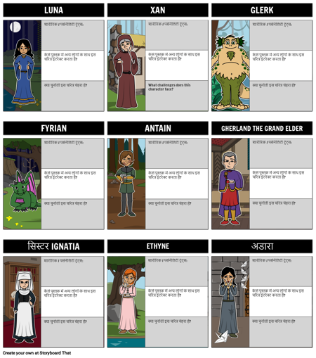 वह लड़की जिसने चंद्रमा पात्रों को पिया