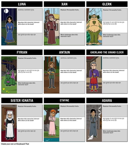 वह लड़की जिसने चंद्रमा पात्रों को पिया