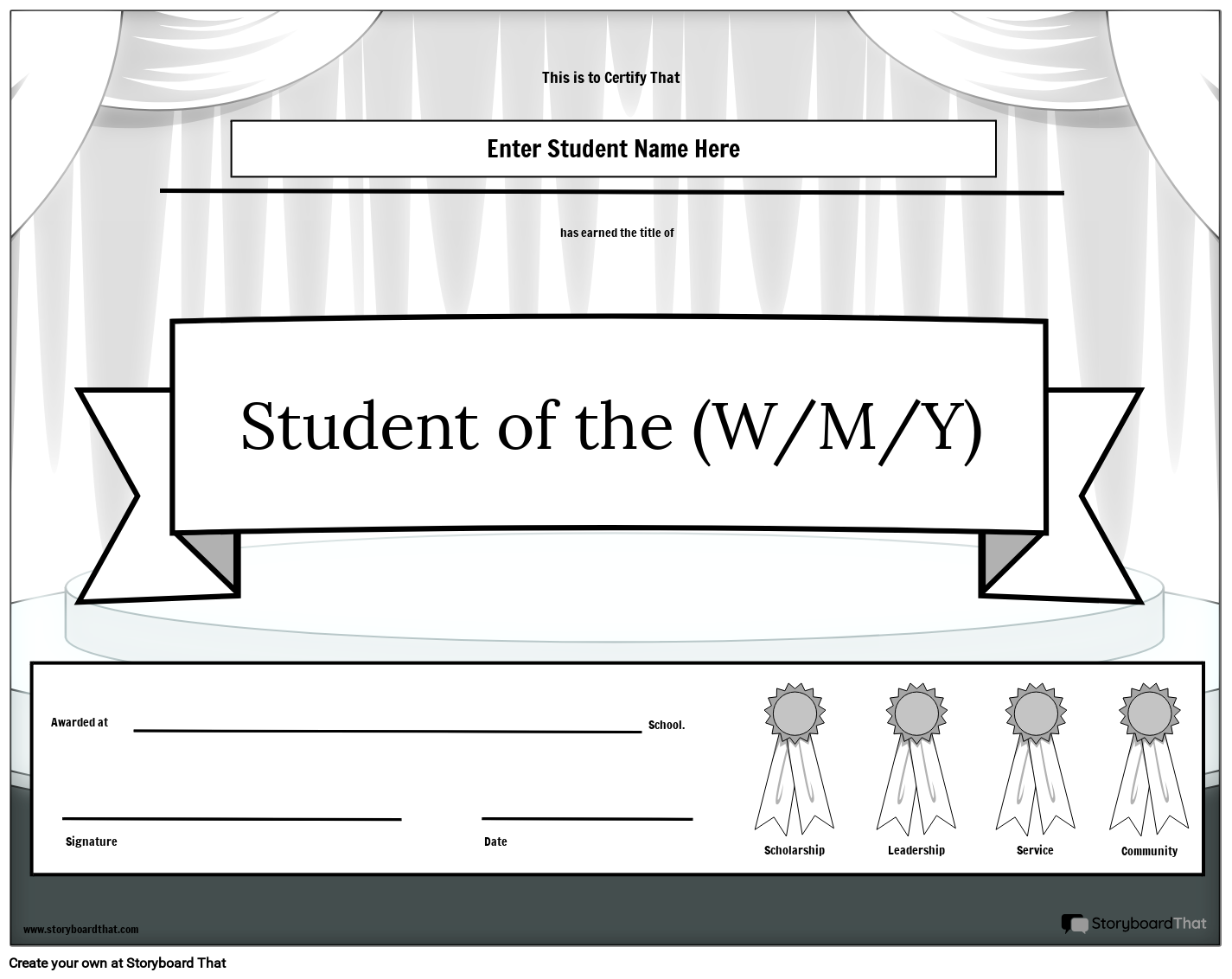 क्लास अवार्ड्स लैंडस्केप बीडब्ल्यू 5