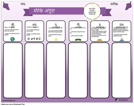 टेम्प्लेट, मुझे खाली टेम्पलेट का GRAPES