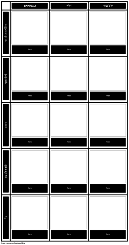 सिंडर और एला मंत्रमुग्ध टेम्पलेट