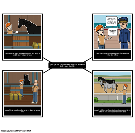 द ब्लैक स्टैलियन टेक्स्ट एविडेंस