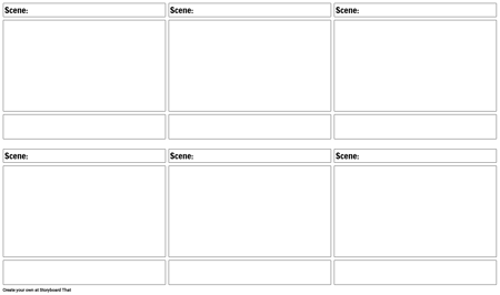 खाली फिल्म स्टोरीबोर्ड टेम्पलेट