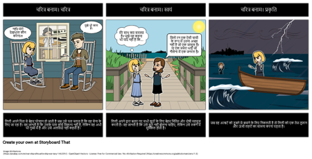 लिली क्रॉसिंग: साहित्यिक संघर्ष