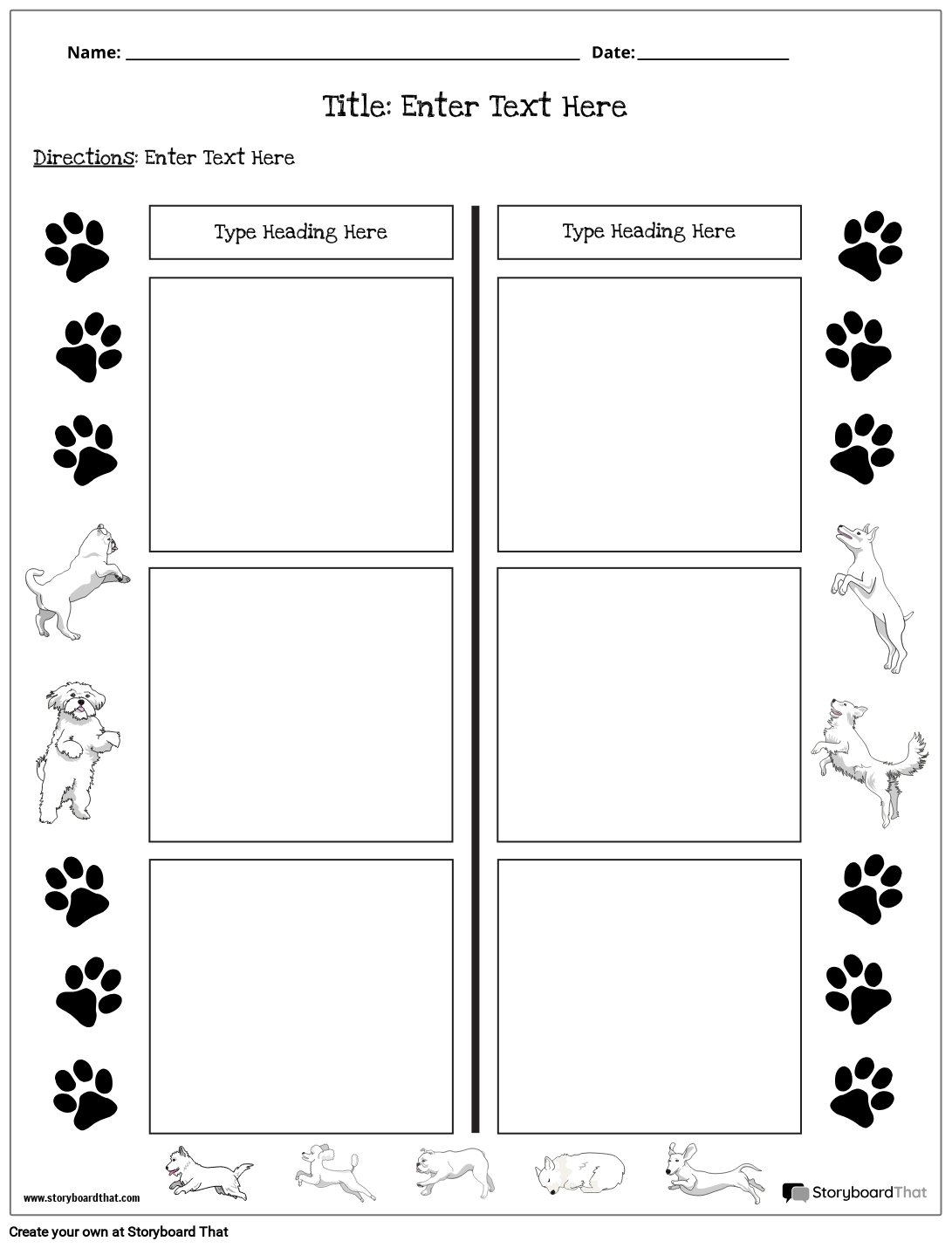 टी चार्ट पोर्ट्रेट बीडब्ल्यू