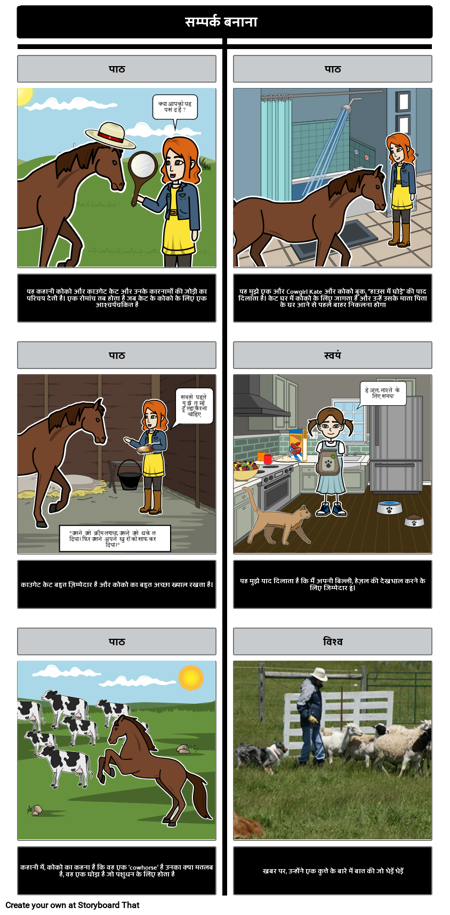 काउगेट केट और कोको - कनेक्शन